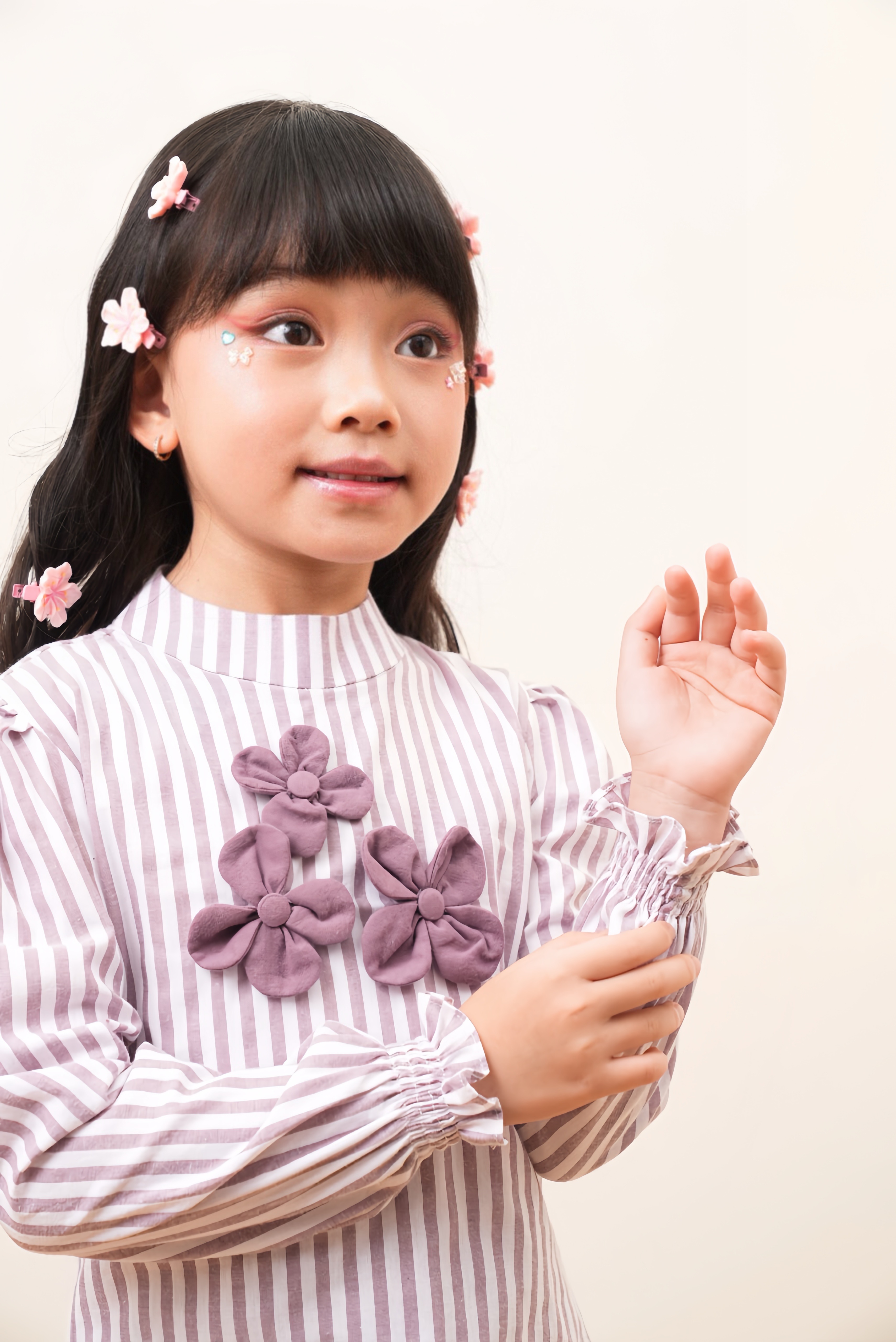Celestine top - Purple Mauve