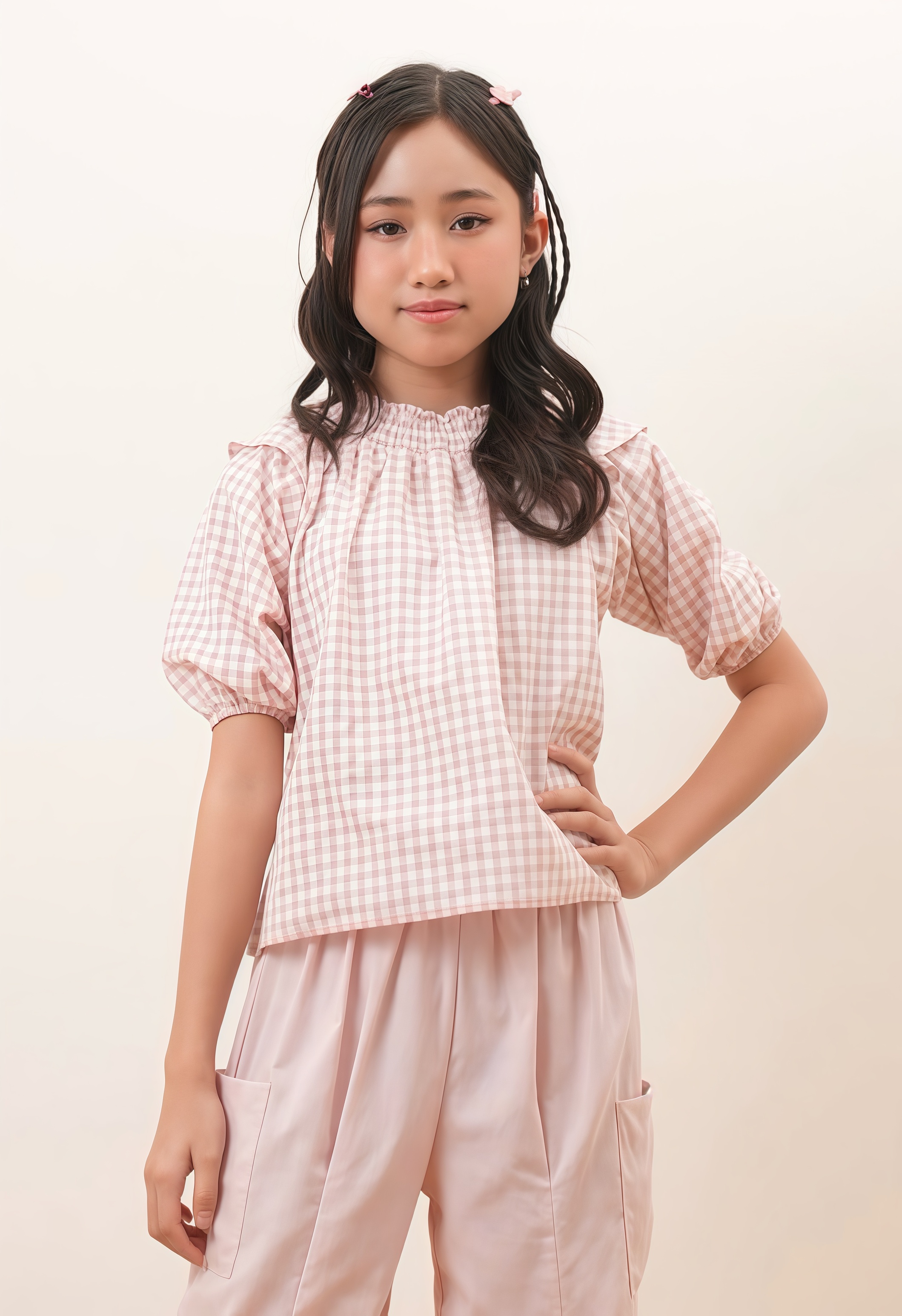 Belle Top - Soft Pink